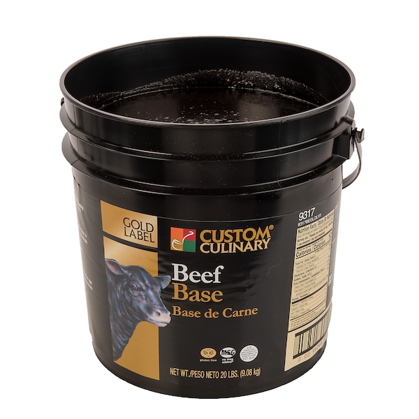 Gold Label No MSG Added Beef Paste 20lbs Tub